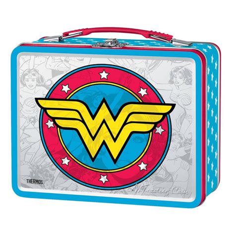 wonder woman metal lunch box